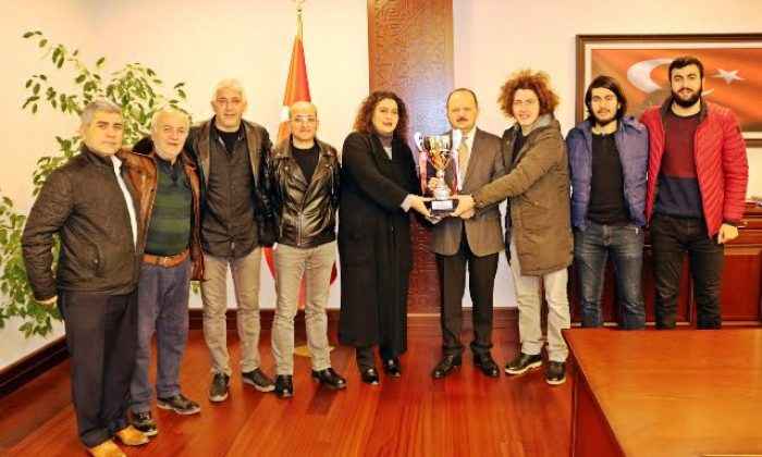 Şampiyon Maltepe Yıldızspor’dan Kaymakam Dallı’ya Ziyaret
