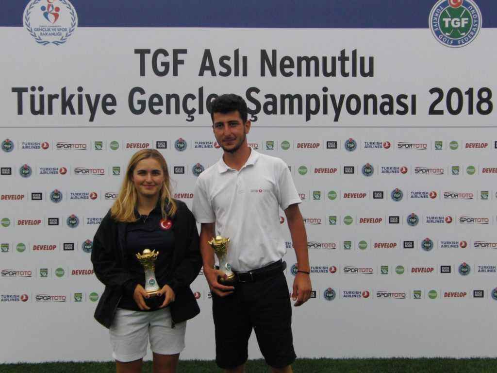 Samsun’da Ertuğrul ve Serra şampiyon oldu 
