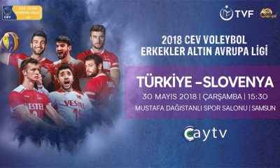 A Erkek Milli Takımımızın, CEV Altın Avrupa Ligi heyecanı Samsun’da!   
