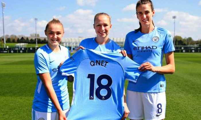 QNET, Manchester City Kadın Takımı Sponsoru oldu   