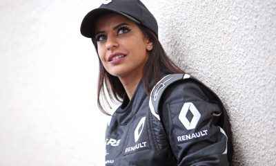 Renault F1 otomobilinde Suudi bir kadın sürücü   