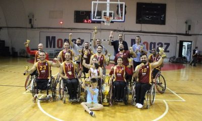 Tekerlekli sandalyede şampiyon Galatasaray   
