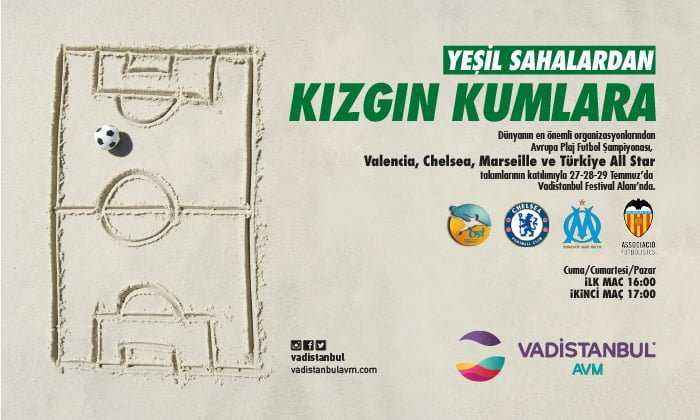 Avrupa Plaj Futbolu Şampiyonası İstanbul’da başlıyor!