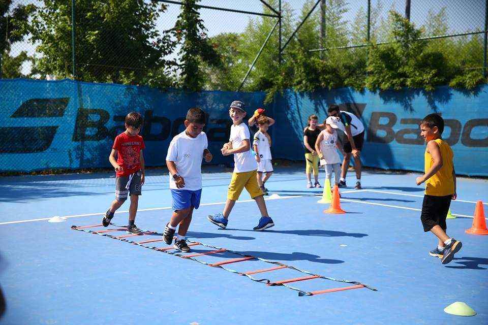 Çocuklar spor için Kadıköy’de   