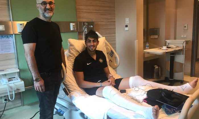Osmanlısporlu Santiago Mele, ameliyat oldu