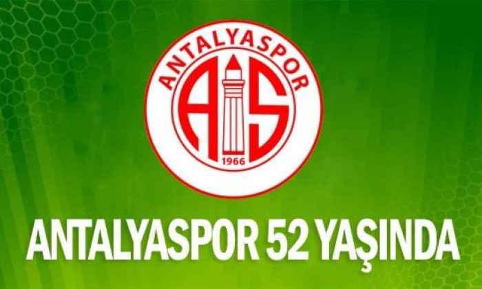 Antalyaspor 52 yaşında   