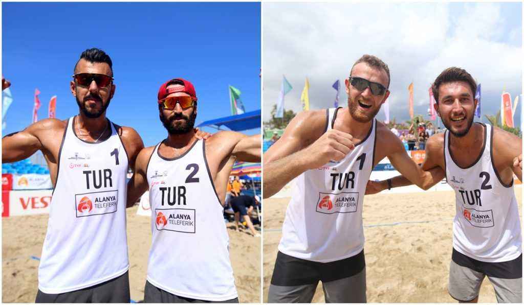 Erkek Plaj Voleybolu Takımımızdan 1 altın,1 bronz