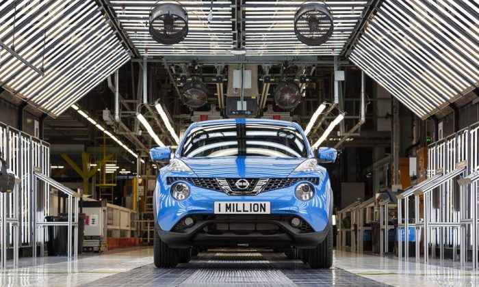 Nissan JUKE 1 milyon üretim adedine ulaştı   