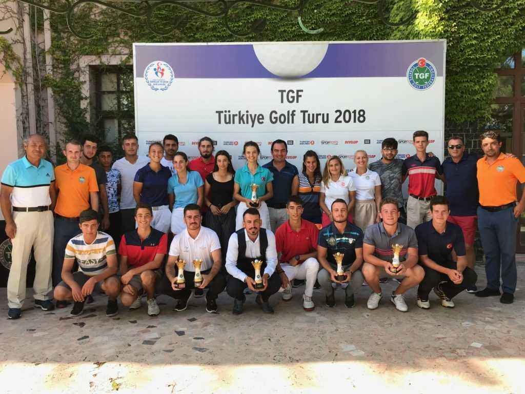 2018 Türkiye Golf turu şampiyonları belli oldu