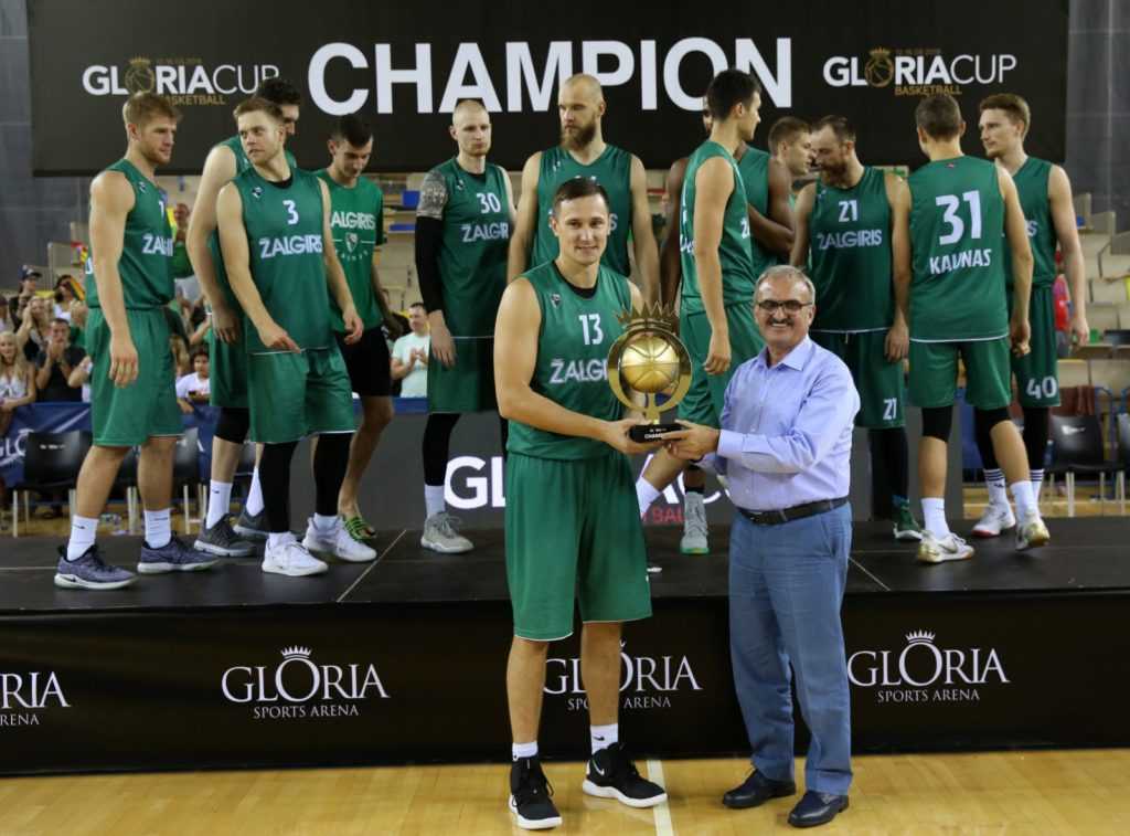 Gloria’da  Zalgiris şampiyon   