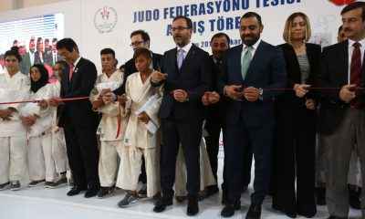 Judo Federasyonunun yeni hizmet binası açıldı   