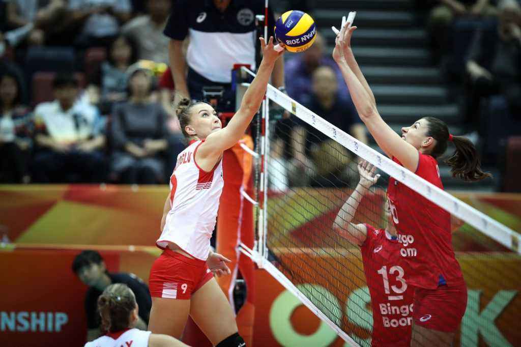 A Milli Kadın Voleybol Takımı, Rusya’ya mağlup oldu   