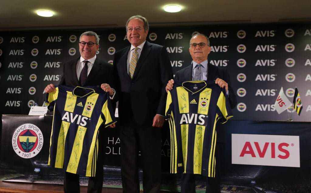 Fenerbahçe, Avis’le sponsorluk anlaşması imzaladı