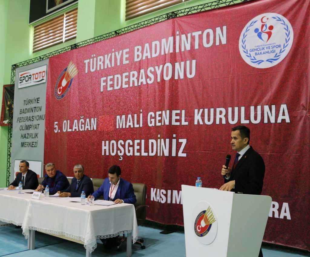 Türkiye Badminton Federasyonu Mali Genel Kurulu sona erdi