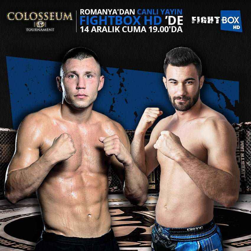 Colosseum Turnuvası, Romanya’dan canlı yayınla FightBox HD’de