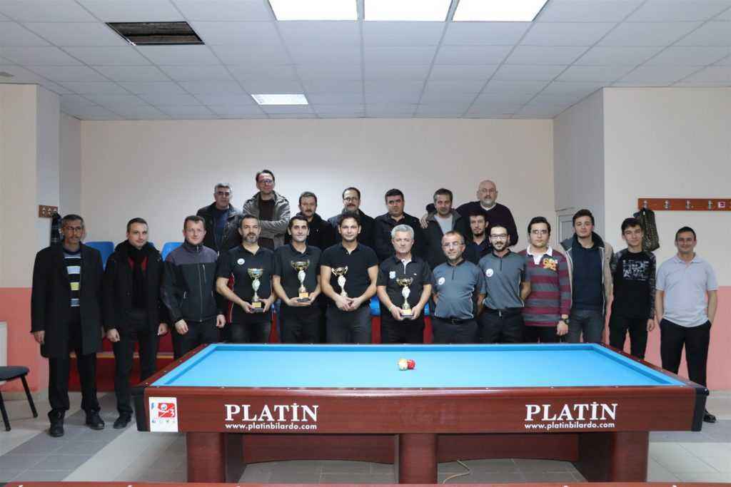 3 Bant Bilardo heyecanı sona erdi   