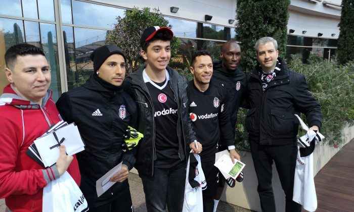 Karakartallılar, Beşiktaş’ı Antalya kampında ziyaret etti   