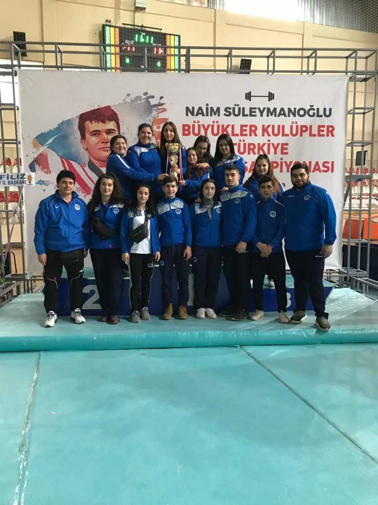 Büyükşehir Kağıtsporlu Halterciler Türkiye ikincisi   