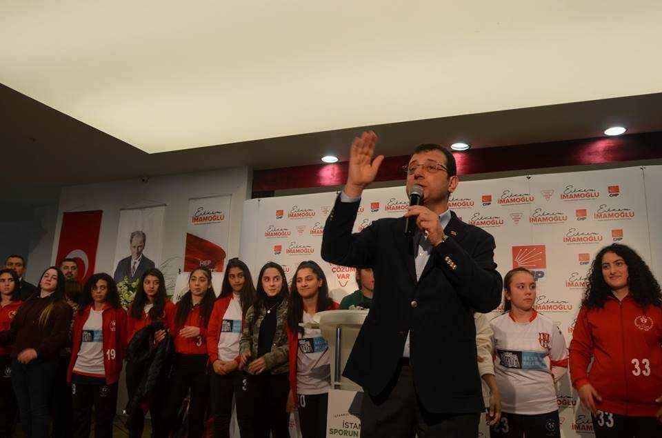 Ekrem İmamoğlu: İstanbul spor kenti olacak