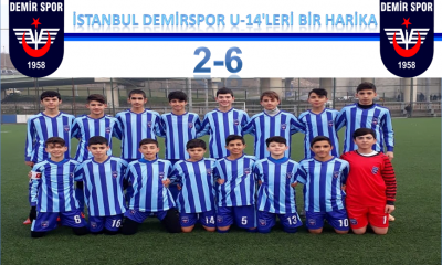 İstanbul Demirspor 6 gol attı