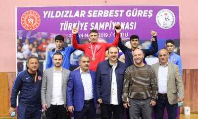 Türkiye Yıldızlar Serbest Güreş Şampiyonası sına erdi 