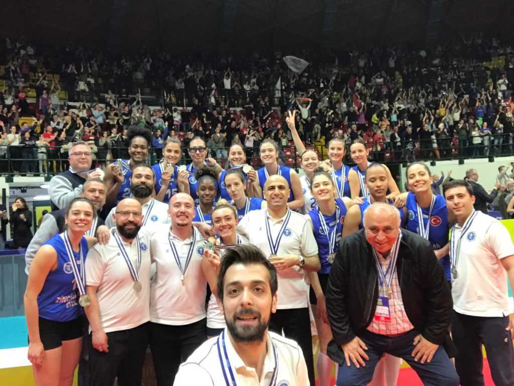 Aydın BBSK, Challenge Kupası’nı gümüş madalya ile tamamladı 