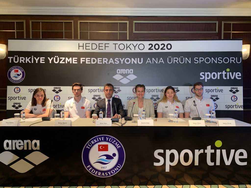 Türkiye Yüzme Federasyonuna Sportive desteği 