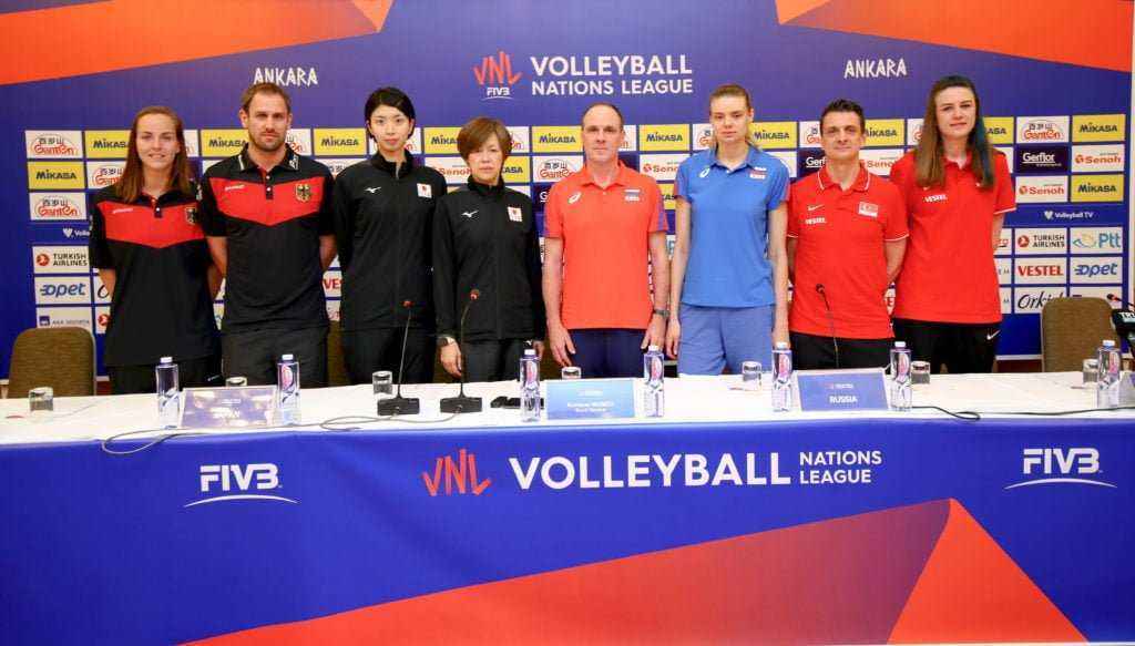 2019 FIVB Voleybol Milletler Ligi basın toplantısı Ankara’da yapıldı
