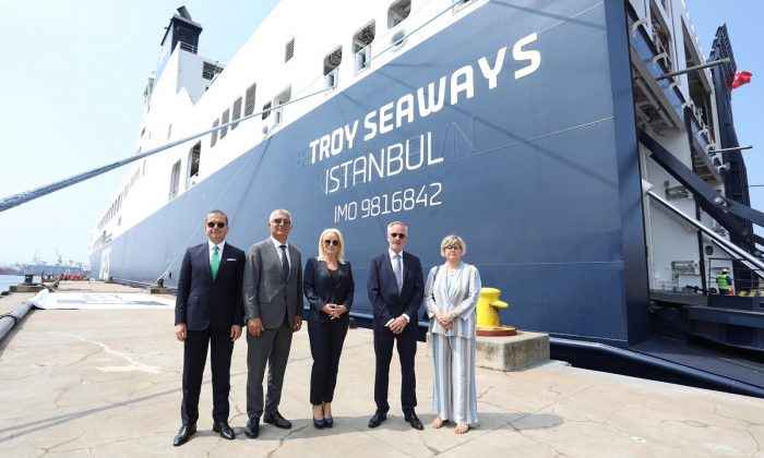 DFDS’nin en yeni gemisi, Türkiye’nin hizmetinde   