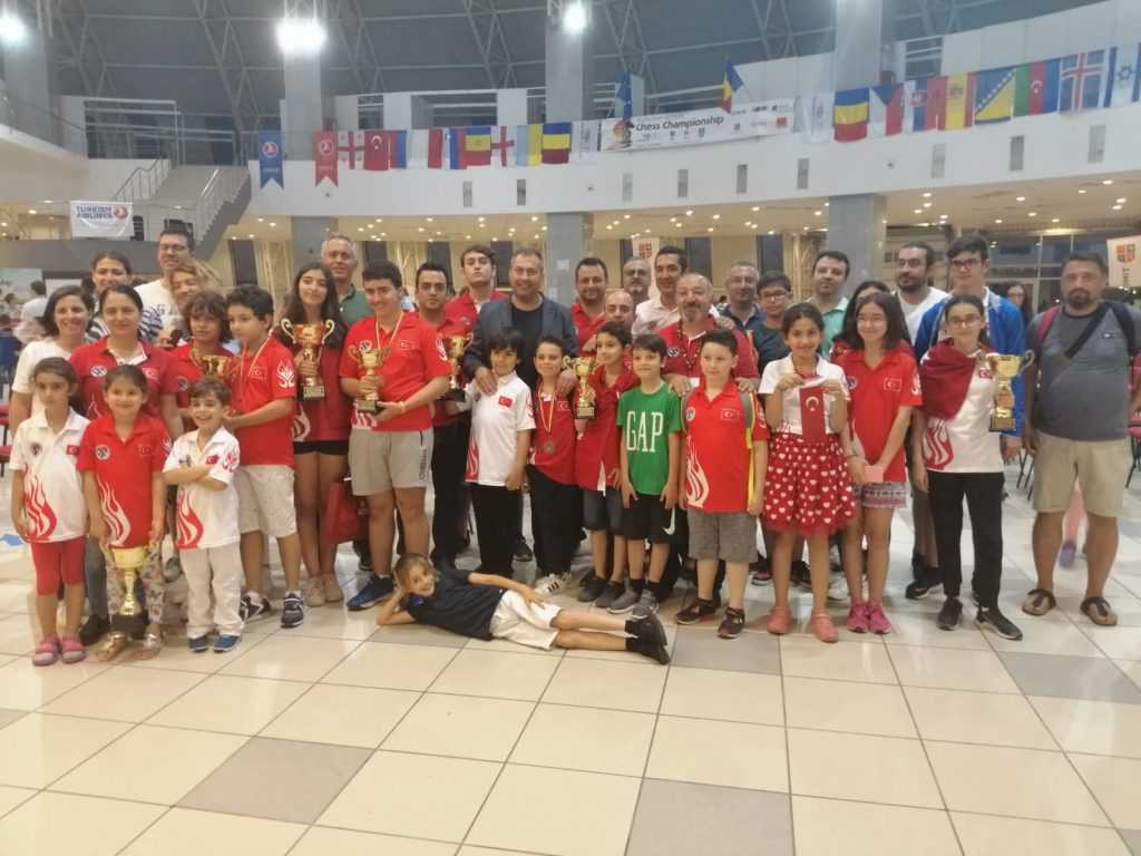 Genç Satranç Milliler Avrupa’da tarih yazdı      