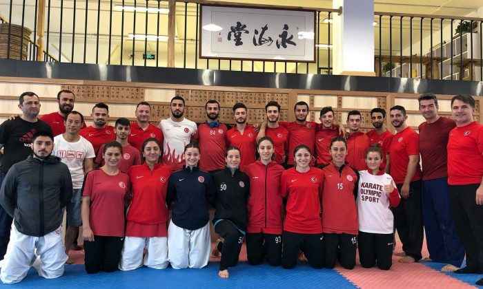 Milli Karateciler Şangay’da Olimpiyat mesaisinde   