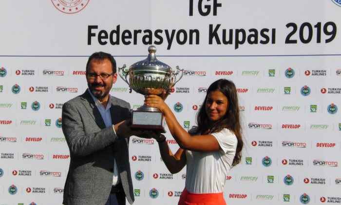 2019 TGF Federasyon Kupası Şampiyonu Ilgın Zeynep Denizci