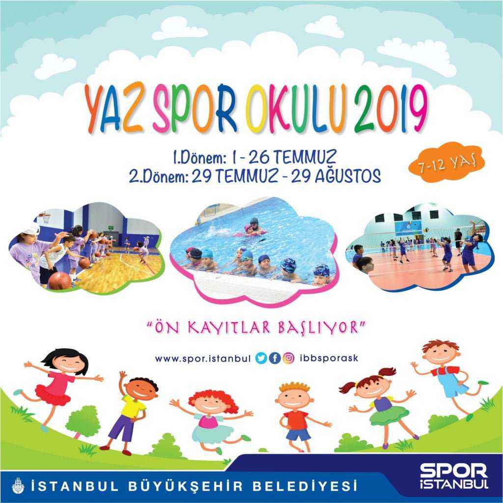 İBB Yaz Spor Okulları başlıyor   