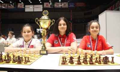 Satrançta, Kızlardan Avrupa İkinciliği   