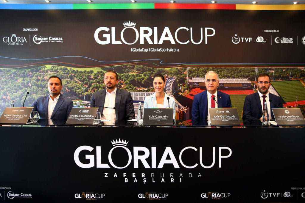 Voleybol, Basketbol ve Atletizmin kalbi Gloria Sports Arena’da atacak