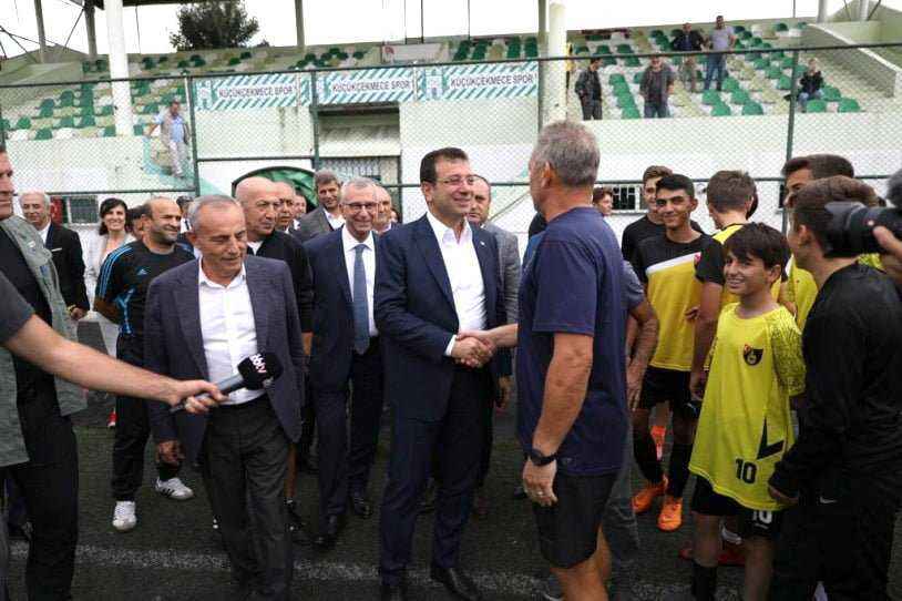 İmamoğlu’ndan Küçükçekmecespor’a stad müjdesi   