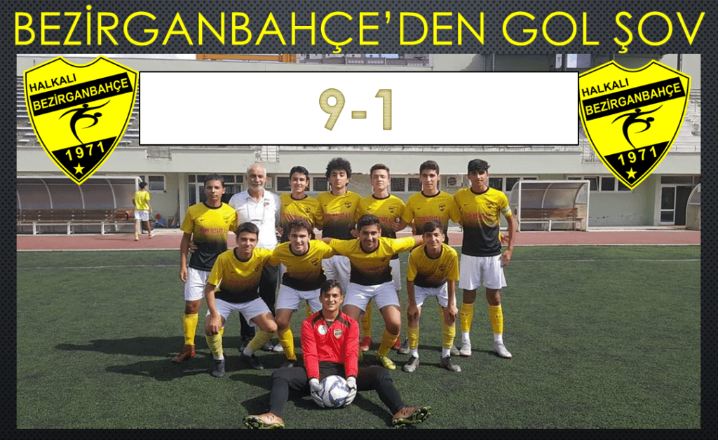 Bezirganbahçe gol olup, yağdı   