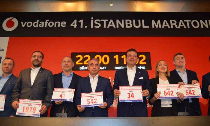 Vodafone 41. İstanbul Maratonu için geri sayım başladı