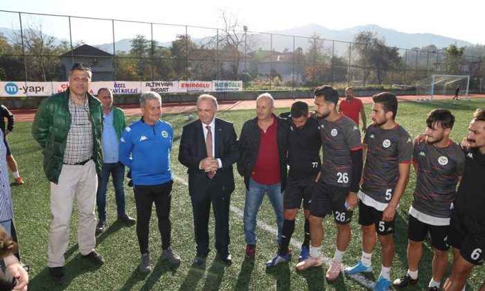 Başkan Kurdoğlu’ndan Arhavispor antrenmanına ziyaret   