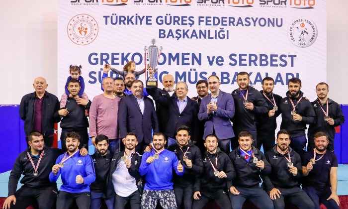Serbest Güreş Süper Lig’de şampiyon Ankara İlbank   