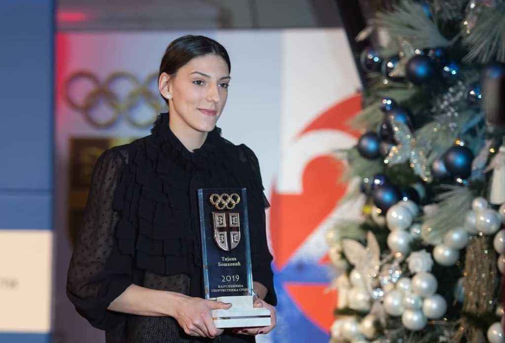 Tijana Boskovic’e büyük onur