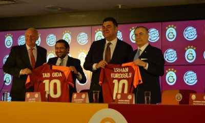 Galatasaray, TAB Gıda ile sponsorluk anlaşması imzaladı   