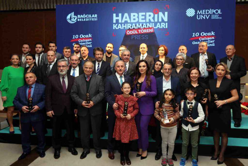Bağcılar Belediyesi 2019’un en iyi habercilerini ödüllendirdi