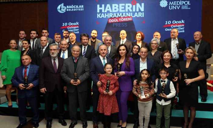 Bağcılar Belediyesi 2019’un en iyi habercilerini ödüllendirdi