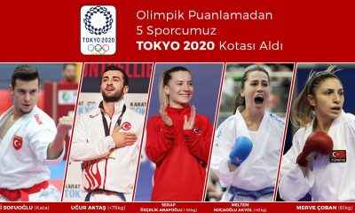 Karatede 5 milli sporcu Tokyo 2020 vizesi aldı   