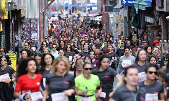 8 Mart Dünya Kadınlar Günü’nde binlerce kadın koştu   