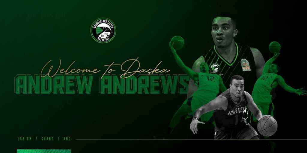 Darüşşafaka Tekfen, Andrew Andrews’i kadrosuna kattı