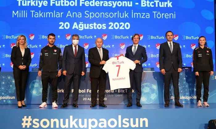 TFF ile BtcTurk arasında sponsorluk anlaşması imzalandı   