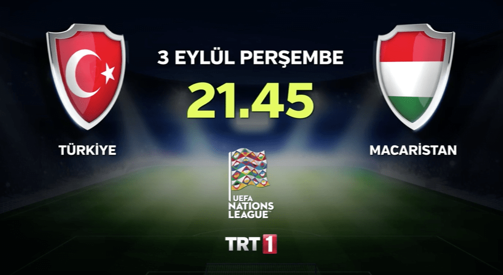 Türkiye – Macaristan maçı TRT 1’de   