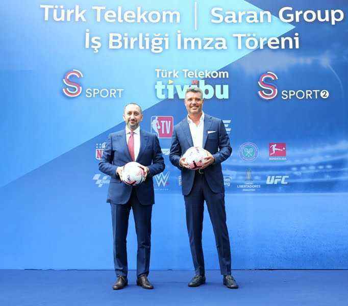 Türk Telekom ve Saran Group iş birliği: S Sport2 Tivibu’da   